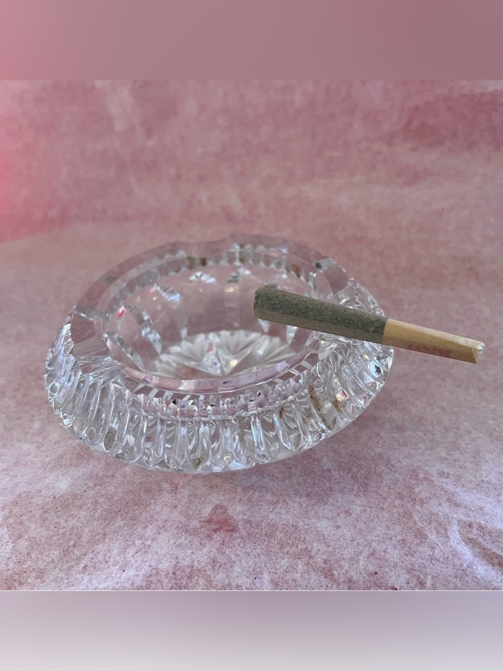 Vintage Waterford Crystal ashtray